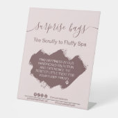 Hondenverzorgingsbedrijf Bord Hondenverzorger Bord Reclamebord Met Voetstuk (Voorkant)