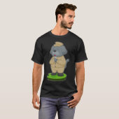 Hondenverzorgingspak Bruiloft T-shirt (Voorkant volledig)