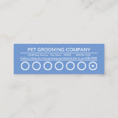 Hondenverzorgingsponskaart Klantenkaartje (Achterkant)