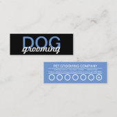 Hondenverzorgingsponskaart Klantenkaartje (Voorkant / Achterkant)