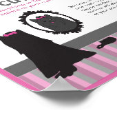 Hondenverzorgingsspa-menu - Personaliseerbaar Poster (Hoek)