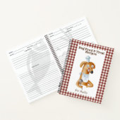 Hondenvoer Behandel Recepten Kookboek Notitieboek (Binnen)