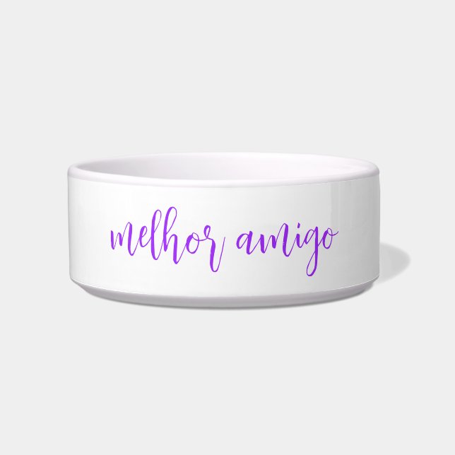 HONDENVOER KOM KERAMISCHE STIJL ONTWERP (Voorkant)