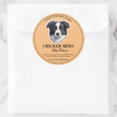 Hondenvoer Sticker business Label (Tas)