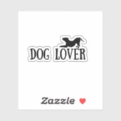 Hondenvriend Sticker (Vel)