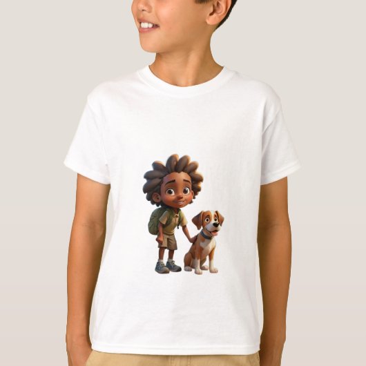 Hondenvriend T-shirt (Voorkant)