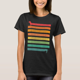 Hondenvriend Vintage Retro Outfit Beste Vriend Ho T-shirt