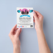 hondenwandelaar gezelschapsgezelschapsgezelschapsg flyer (Hand)