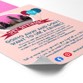 hondenwandelaar gezelschapsgezelschapsgezelschapsg poster (Hoek)