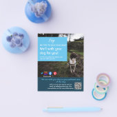 hondenwandelstokgezelschapsgezelschapsdieren flyer (Enkel)