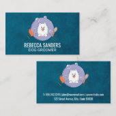 hondenwas | Animal Groomer Tools Visitekaartje (Voorkant / Achterkant)