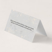 Hondenwas | Schaar Visitekaartje (Achterkant)