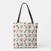 hondenwereld tote bag (Achterkant)