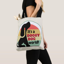 hondenwereld tote bag