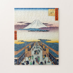 Honderd beroemde Uitzichten van Edo Ando Hiroshige Legpuzzel