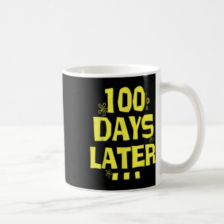 Honderd dagen later 100ste dag van de schoolleraar koffiemok