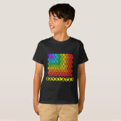 Honderd dagen later 100ste schooldag t-shirt (Voorkant volledig)