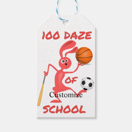 Honderd Daze van School Thunder_Cove Cadeaulabel (Voorkant)