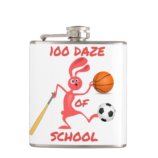 Honderd Daze van School Thunder_Cove Heupfles (Voorkant)