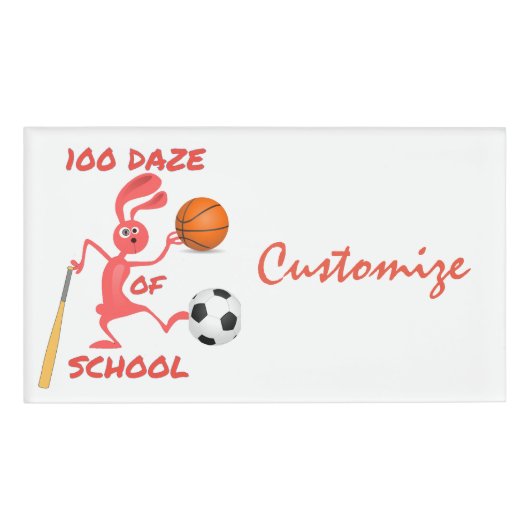 Honderd Daze van School Thunder_Cove Naambadge (Voorkant)