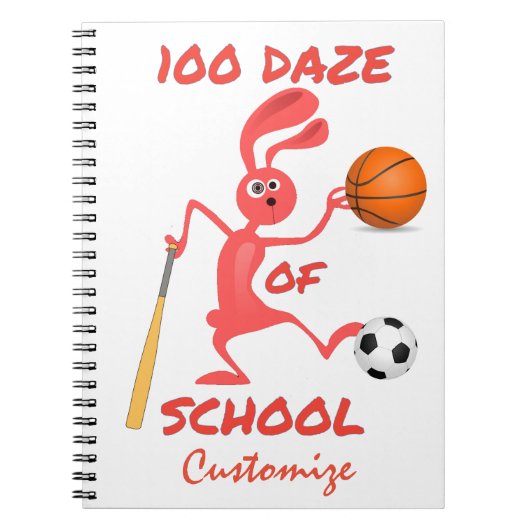 Honderd Daze van School Thunder_Cove Notitieboek (Voorkant)