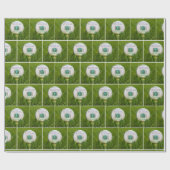 Honderd dollar Bill Golf Ball Cadeaupapier (Vlak)