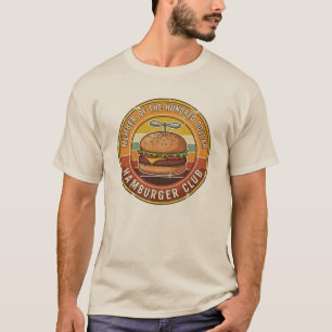 Honderd Dollar Hamburger Club Grappige Luchtvaart  T-shirt