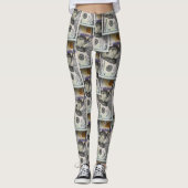 Honderd dollarbiljet leggings (Voorkant)