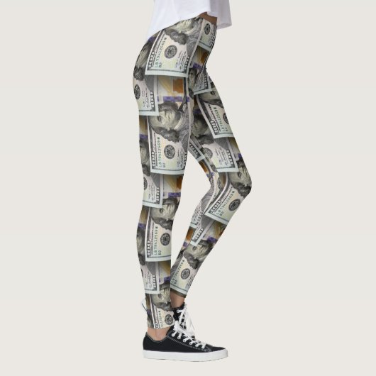 Honderd dollarbiljet leggings (Rechts)