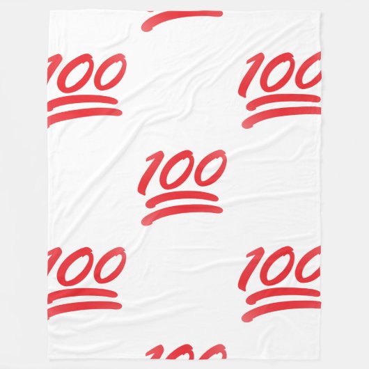 honderd emoji deken (Voorkant)