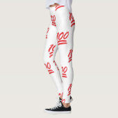 honderd emoji - leggings (Links)