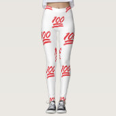 honderd emoji - leggings (Voorkant)