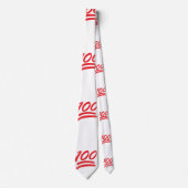 Honderd emoji mannen stropdas (Voorkant)