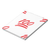 honderd emoji notitieblok (Linkerzijde)