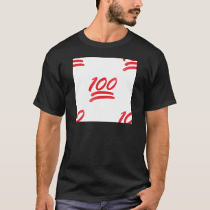 honderd emoji t-shirt