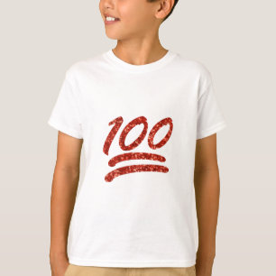 honderd emoji t-shirt