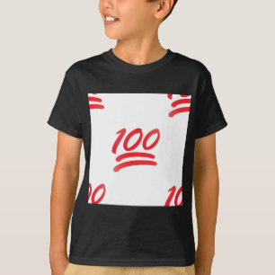 honderd emoji t-shirt