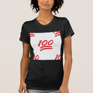 honderd emoji t-shirt
