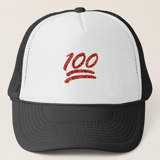 honderd emoji trucker pet (Voorkant)
