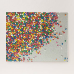 honderd en duizenden strooien legpuzzel