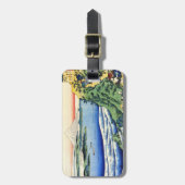 Honderd gedichten van de Nurse Hokusai Bagagelabel (Voorkant verticaal)