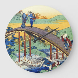 Honderd gedichten van de Nurse Hokusai Ronde Klok