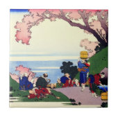 Honderd gedichten van de Nurse Hokusai Tegeltje (Voorkant)