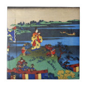 Honderd gedichten van de Nurse Hokusai Tegeltje (Voorkant)