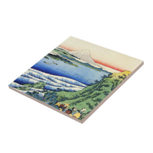 Honderd gedichten van de Nurse Hokusai Tegeltje