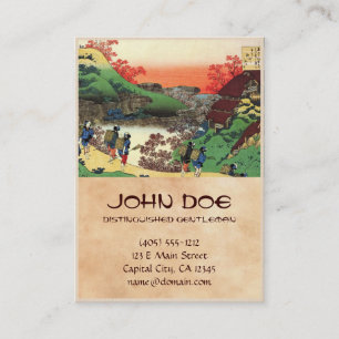 Honderd gedichten van de Nurse Hokusai Visitekaartje