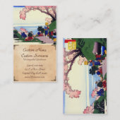 Honderd gedichten van de Nurse Hokusai Visitekaartje (Voorkant / Achterkant)