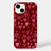 Honderd hart Case-Mate iPhone case (Achterkant)
