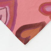 Honderd hart Fleece Blanket (Hoek)