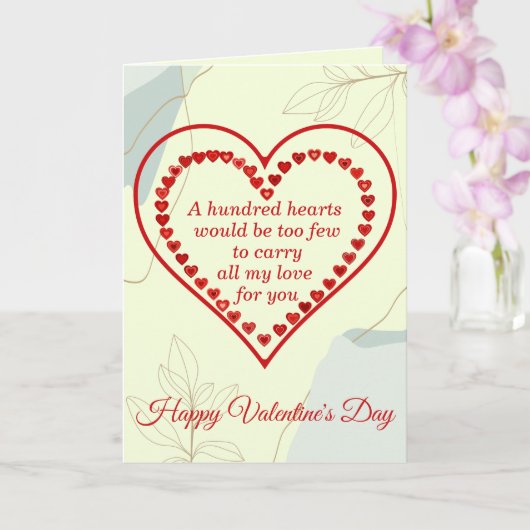 Honderd hart, Valentin Kaart (Orchidee)